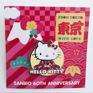 COPY - Sanrio 60th Anniversary Hello Kitty Enamel Pin